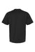 American Apparel 9001 Mens Super Heavyweight Short Sleeve Crewneck T-Shirt Black Flat Back