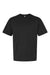 American Apparel 9001 Mens Super Heavyweight Short Sleeve Crewneck T-Shirt Black Flat Front