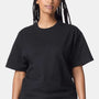 American Apparel Mens Super Heavyweight Short Sleeve Crewneck T-Shirt - Black - New