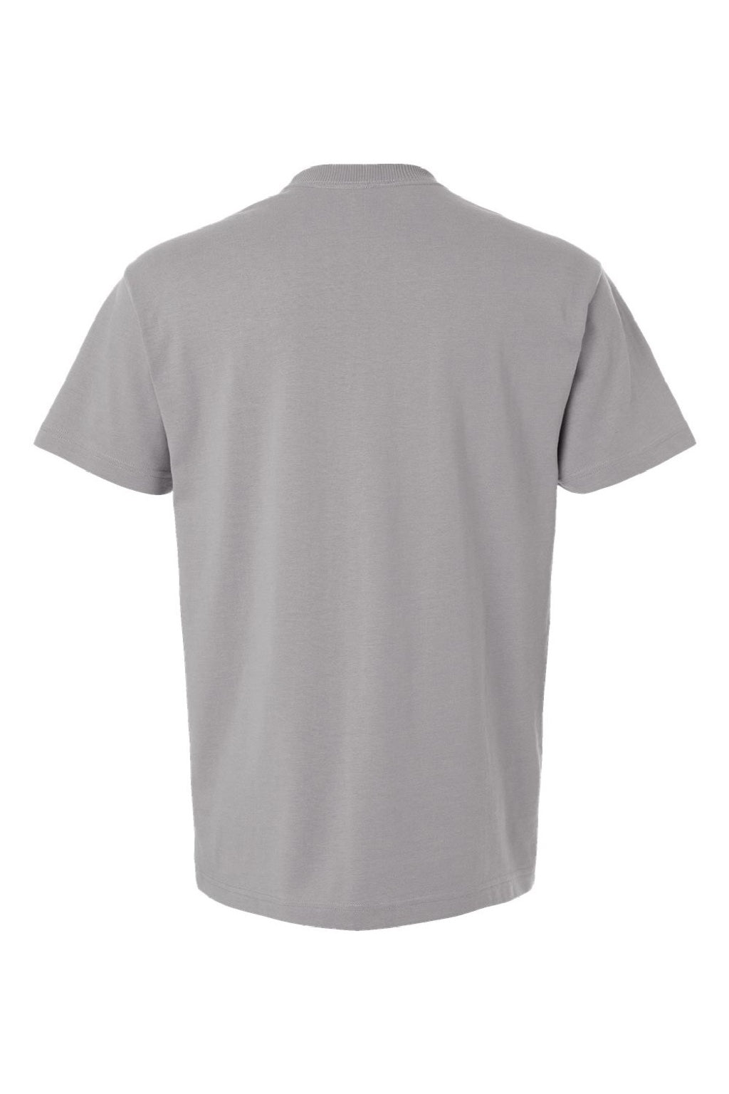 American Apparel 9001 Mens Super Heavyweight Short Sleeve Crewneck T-Shirt Gravel Grey Flat Back