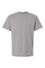 American Apparel 9001 Mens Super Heavyweight Short Sleeve Crewneck T-Shirt Gravel Grey Flat Front