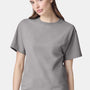 American Apparel Mens Super Heavyweight Short Sleeve Crewneck T-Shirt - Gravel Grey - New