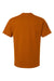 American Apparel 9001 Mens Super Heavyweight Short Sleeve Crewneck T-Shirt Rust Orange Flat Back