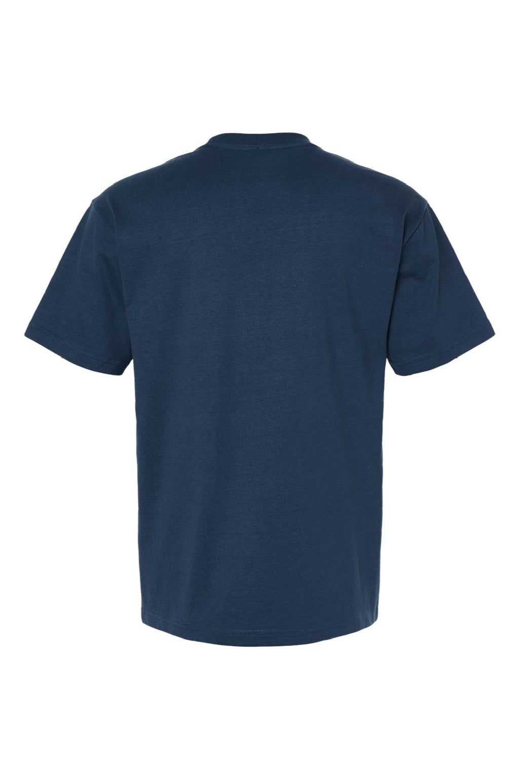 American Apparel 9001 Mens Super Heavyweight Short Sleeve Crewneck T-Shirt Sea Blue Flat Back