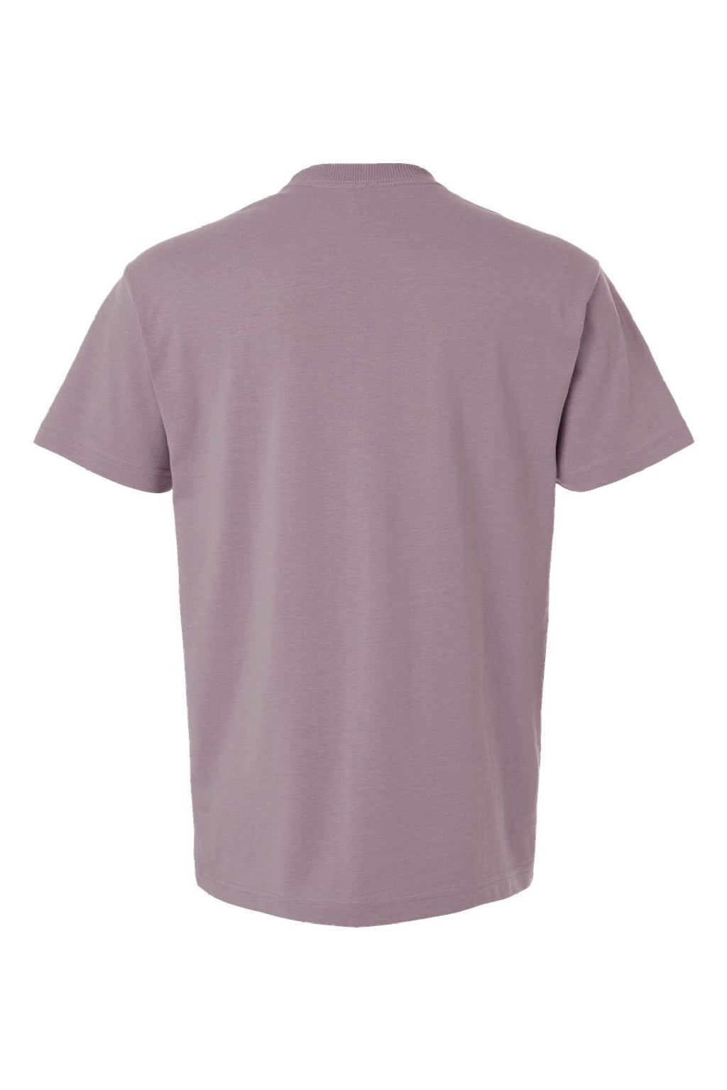 American Apparel 9001 Mens Super Heavyweight Short Sleeve Crewneck T-Shirt Smokey Violet Purple Flat Back