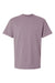 American Apparel 9001 Mens Super Heavyweight Short Sleeve Crewneck T-Shirt Smokey Violet Purple Flat Front