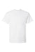 American Apparel 9001 Mens Super Heavyweight Short Sleeve Crewneck T-Shirt White Flat Front