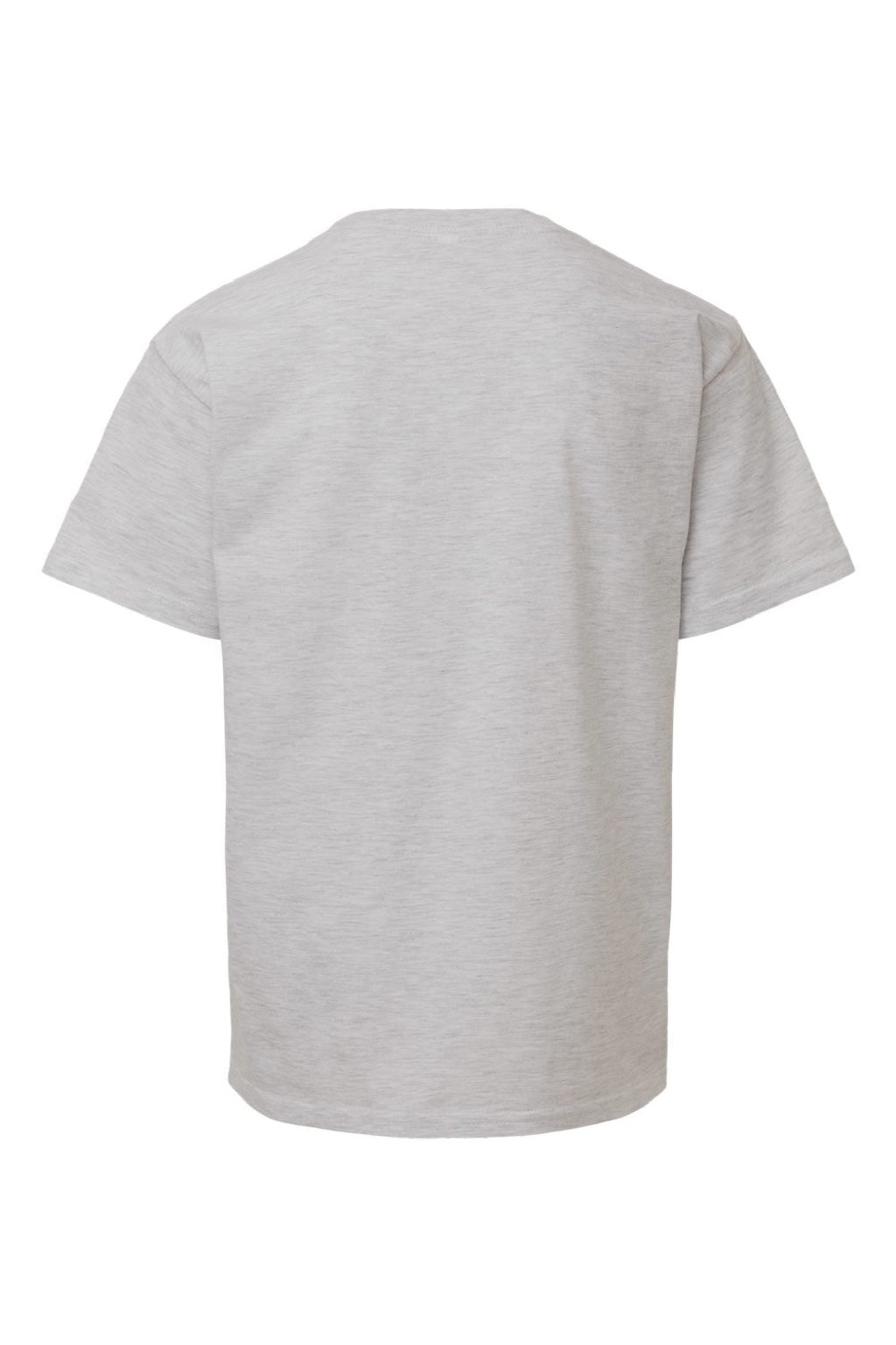American Apparel 2001Y Youth Fine Jersey Short Sleeve Crewneck T-Shirt Ash Grey Flat Back