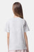 American Apparel 2001Y Youth Fine Jersey Short Sleeve Crewneck T-Shirt Ash Grey Model Back