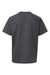 American Apparel 2001Y Youth Fine Jersey Short Sleeve Crewneck T-Shirt Asphalt Grey Flat Back