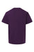 American Apparel 2001Y Youth Fine Jersey Short Sleeve Crewneck T-Shirt Eggplant Purple Flat Back