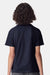 American Apparel 2001Y Youth Fine Jersey Short Sleeve Crewneck T-Shirt Navy Blue Model Back