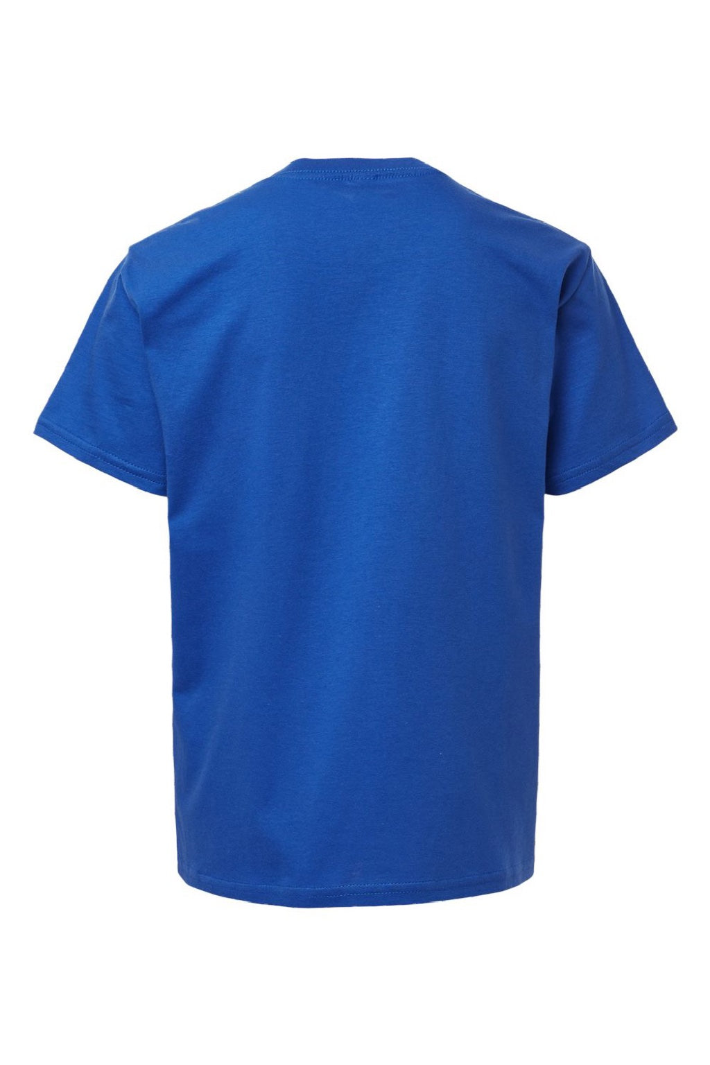 American Apparel 2001Y Youth Fine Jersey Short Sleeve Crewneck T-Shirt Royal Blue Flat Back