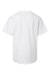 American Apparel 2001Y Youth Fine Jersey Short Sleeve Crewneck T-Shirt White Flat Back