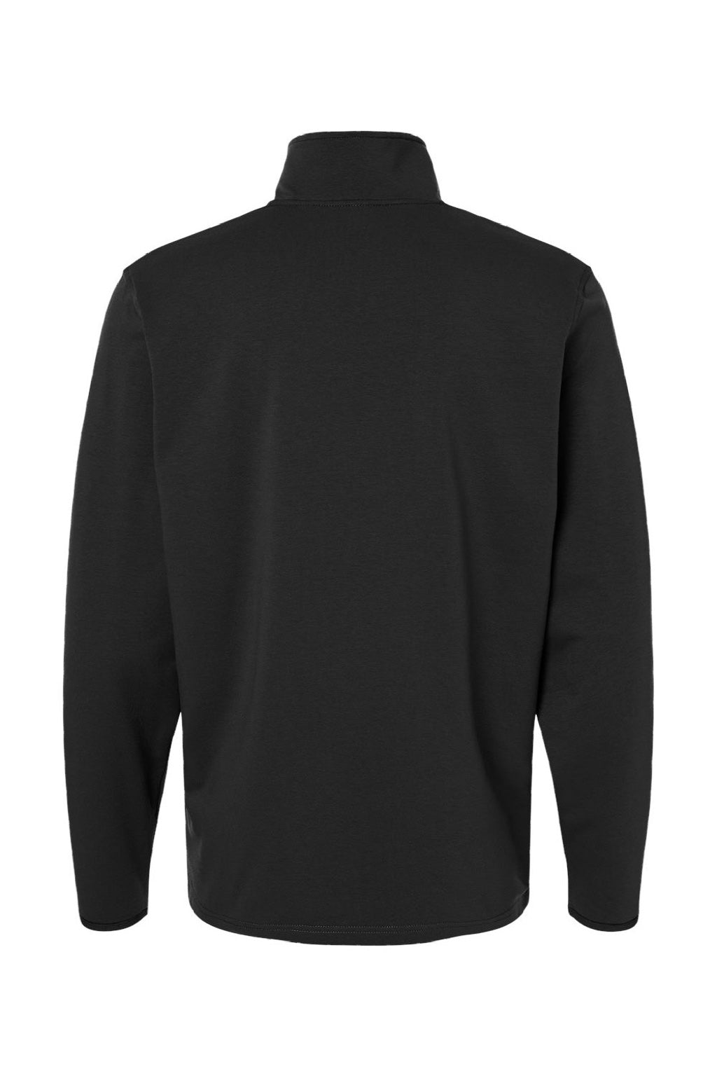 Independent Trading Company EXP20PQ Mens Perform 1/4 Zip Sweatshirt Black Flat Back