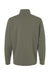 Independent Trading Company EXP20PQ Mens Perform 1/4 Zip Sweatshirt Pine Green Flat Back
