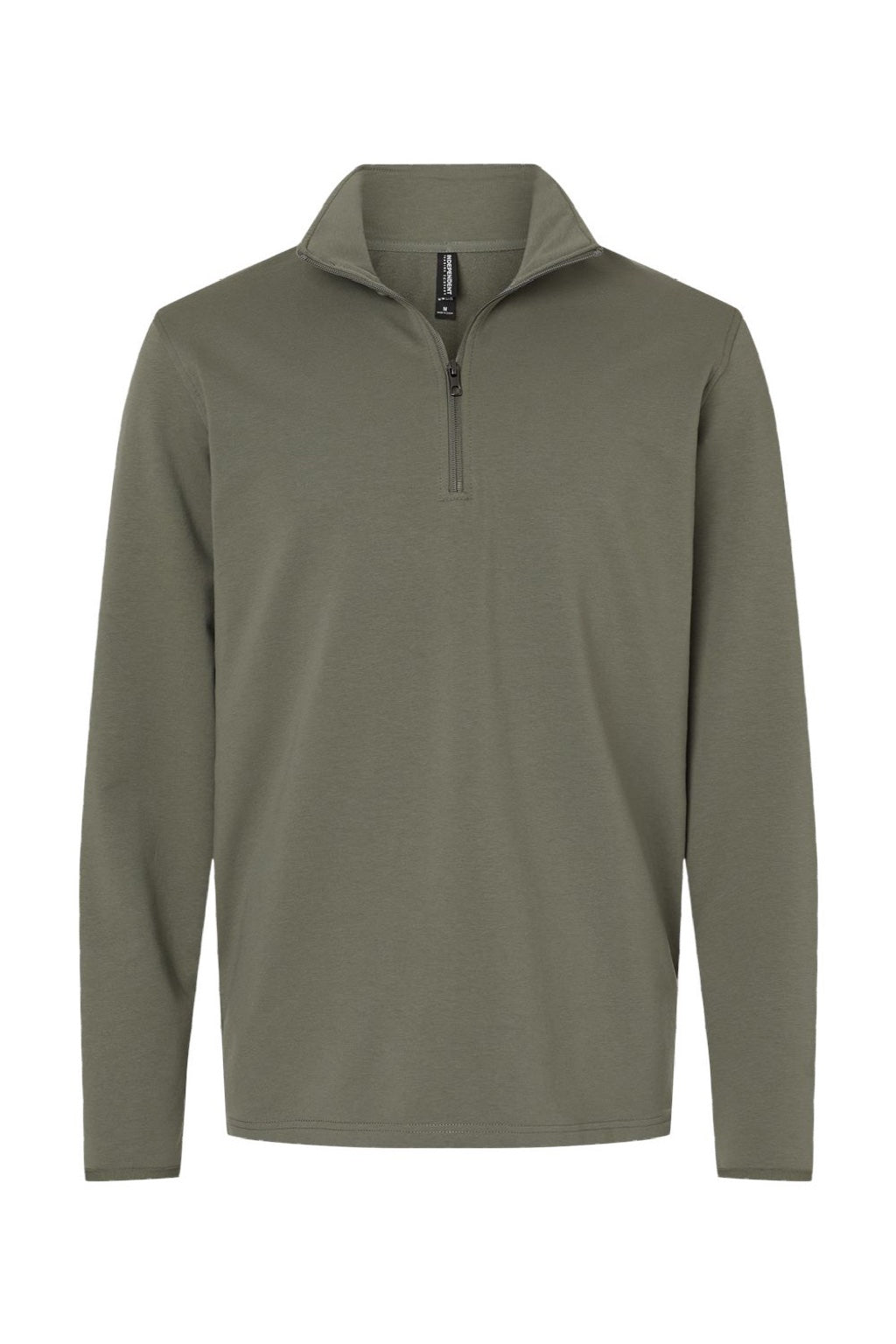 Independent Trading Company EXP20PQ Mens Perform 1/4 Zip Sweatshirt Pine Green Flat Front
