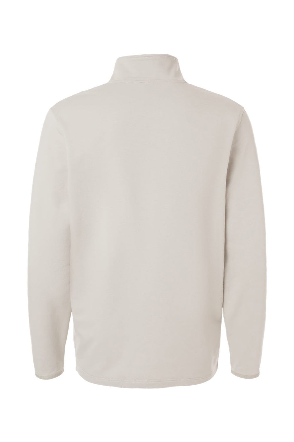 Independent Trading Company EXP20PQ Mens Perform 1/4 Zip Sweatshirt Smoke Flat Back