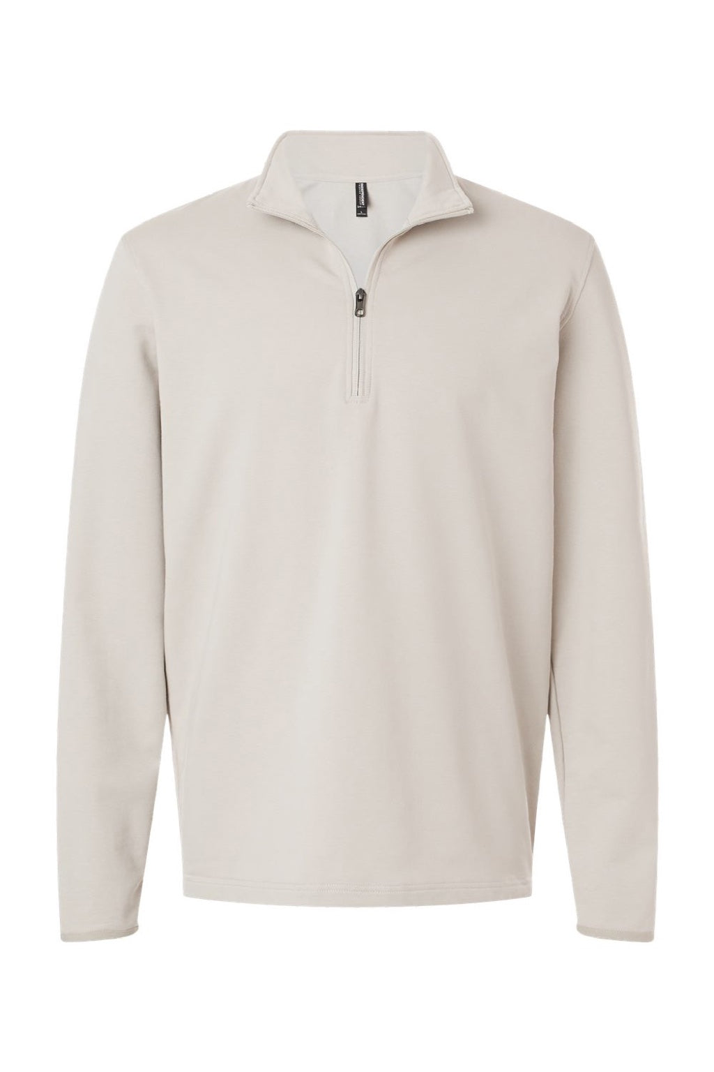 Independent Trading Company EXP20PQ Mens Perform 1/4 Zip Sweatshirt Smoke Flat Front