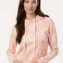 MV Sport Womens Maddie Floral Print Hooded Sweatshirt Hoodie - Cameo Pink - Coming Soon