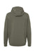 Independent Trading Company EXP25PH Mens Perform Hooded Sweatshirt Hoodie w/ Pockets Pine Green Flat Back