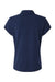 Adidas A690 Womens Short Sleeve Polo Shirt Collegiate Navy Blue Flat Back