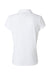 Adidas A690 Womens Short Sleeve Polo Shirt White Flat Back