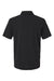 Adidas A702 Mens Printed Short Sleeve Polo Shirt Black Flat Back