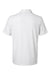 Adidas A702 Mens Printed Short Sleeve Polo Shirt White Flat Back