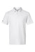 Adidas A702 Mens Printed Short Sleeve Polo Shirt White Flat Front
