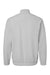 Adidas A705 Mens 1/4 Zip Jacket Grey Flat Back
