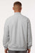 Adidas A705 Mens 1/4 Zip Jacket Grey Model Back