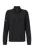Adidas A706 Womens 1/4 Zip Jacket Black Flat Front