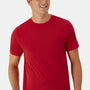 Hanes Mens Cool Dri Moisture Wicking Cotton Touch Short Sleeve Crewneck T-Shirt - Athletic Red - New