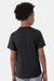 Hanes 484Y Youth Cool Dri Cotton Touch Short Sleeve Crewneck T-Shirt Black Model Back