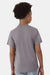 Hanes 484Y Youth Cool Dri Cotton Touch Short Sleeve Crewneck T-Shirt Graphite Grey Model Back