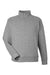 J America 8741 Mens Electric Fleece 1/4 Zip Sweatshirt w/ Pockets Electric Slate Grey Flat Front