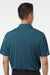 AllPro 41800 Mens Pro Lock Performance Short Sleeve Polo Shirt Atlantic Blue Model Back