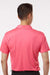 AllPro 41800 Mens Pro Lock Performance Short Sleeve Polo Shirt Bright Pink Model Back