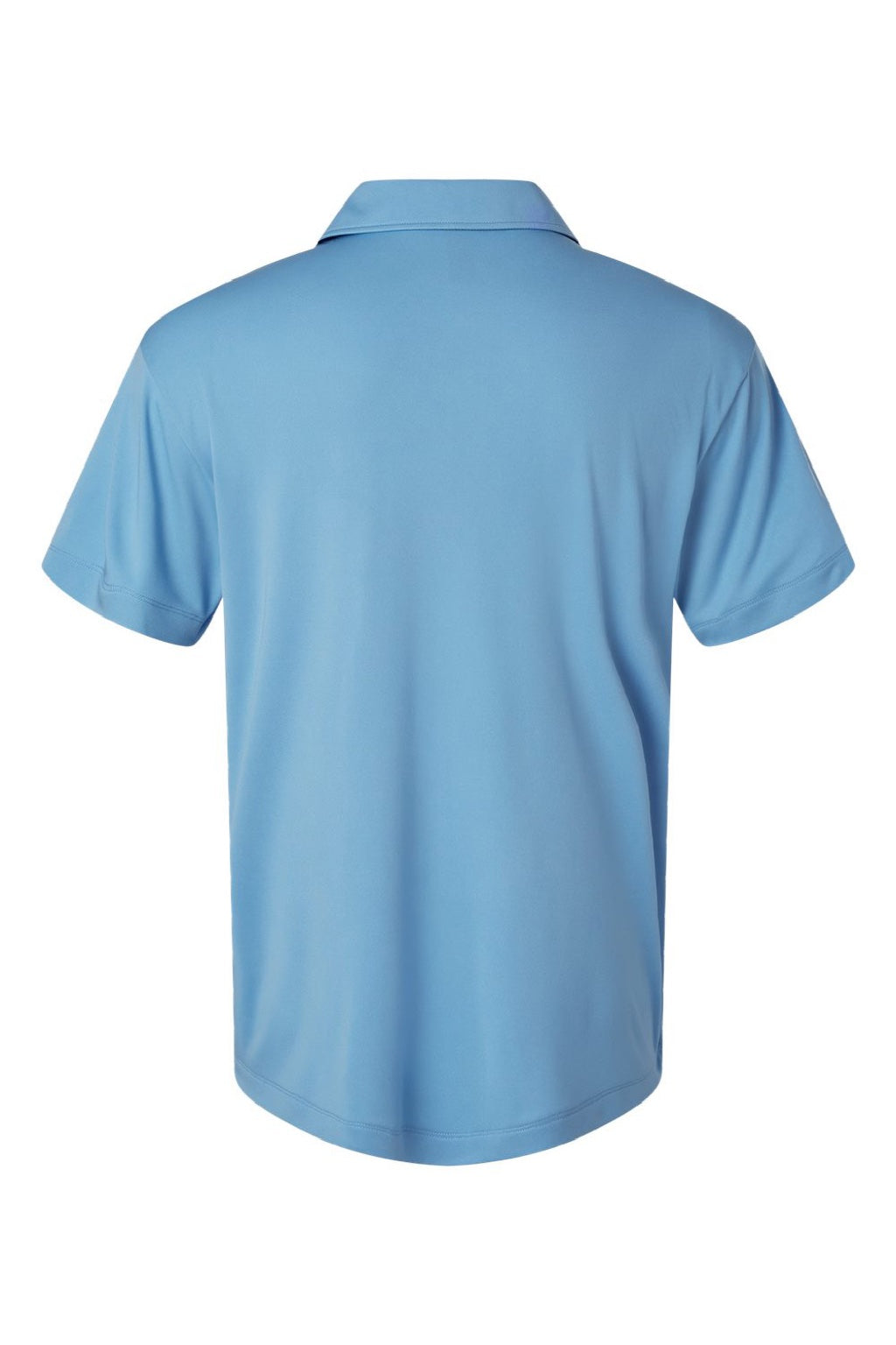 AllPro 41800 Mens Pro Lock Performance Short Sleeve Polo Shirt Carolina Blue Flat Back