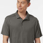 AllPro Mens Pro Lock Performance Moisture Wicking Short Sleeve Polo Shirt - Charcoal Grey - Coming Soon