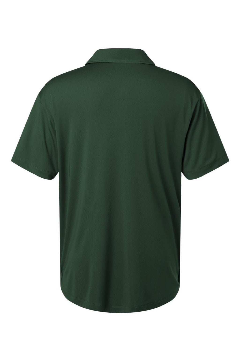 AllPro 41800 Mens Pro Lock Performance Short Sleeve Polo Shirt Forest Green Flat Back