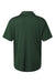 AllPro 41800 Mens Pro Lock Performance Short Sleeve Polo Shirt Forest Green Flat Back