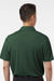 AllPro 41800 Mens Pro Lock Performance Short Sleeve Polo Shirt Forest Green Model Back