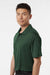 AllPro 41800 Mens Pro Lock Performance Short Sleeve Polo Shirt Forest Green Model Side
