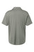 AllPro 41800 Mens Pro Lock Performance Short Sleeve Polo Shirt Greystone Flat Back