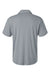 AllPro 41800 Mens Pro Lock Performance Short Sleeve Polo Shirt Heather Steel Grey Flat Back