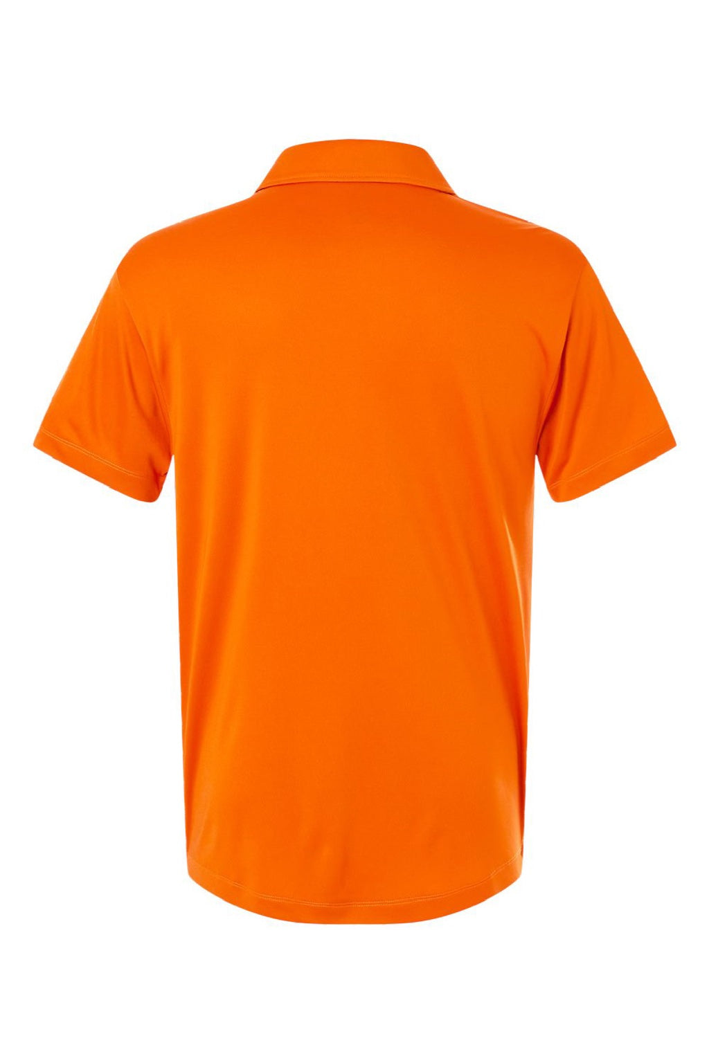 AllPro 41800 Mens Pro Lock Performance Short Sleeve Polo Shirt Neon Orange Flat Back