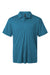 AllPro 41800 Mens Pro Lock Performance Short Sleeve Polo Shirt Pacific Blue Flat Front