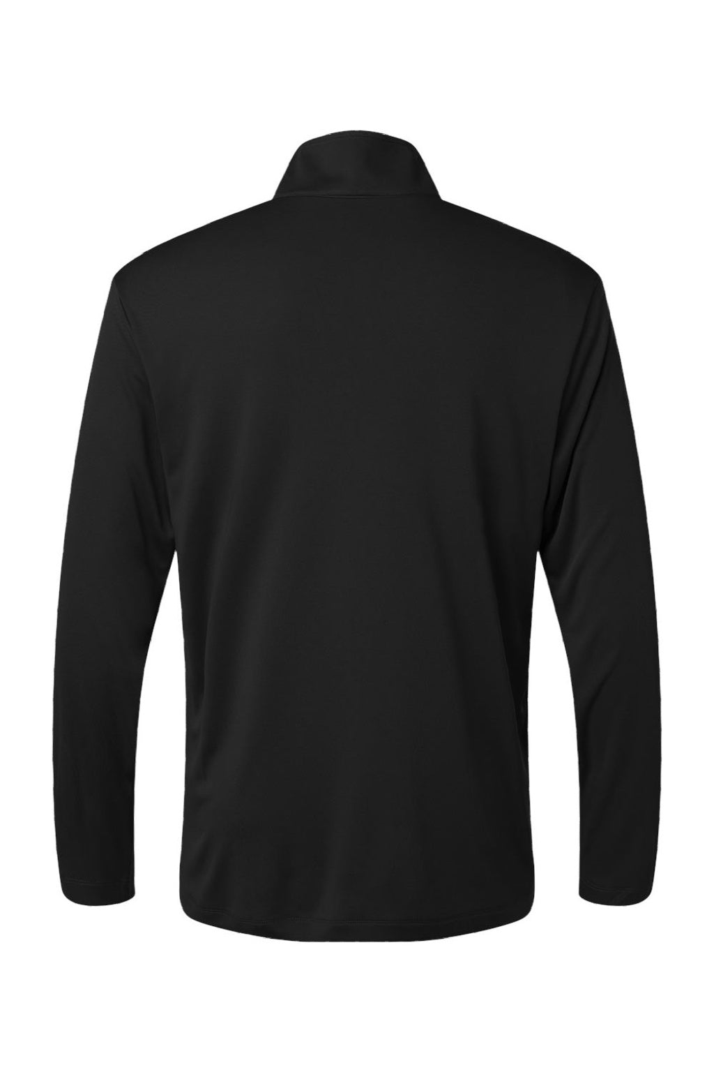 AllPro 41870 Mens Pro Lock Performance 1/4 Zip Sweatshirt Black Flat Back
